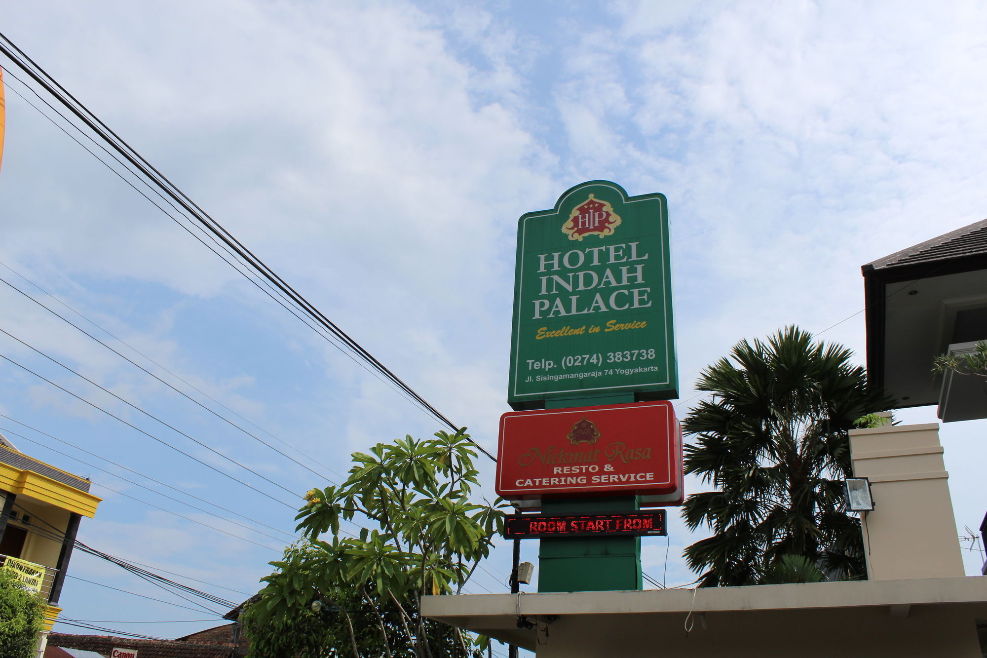 Hotel Indah Palace Yogyakarta Exterior photo